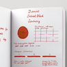 Diamine Diamine Inkvent Cranberry Ink Bottle 50 ml Black Edition
