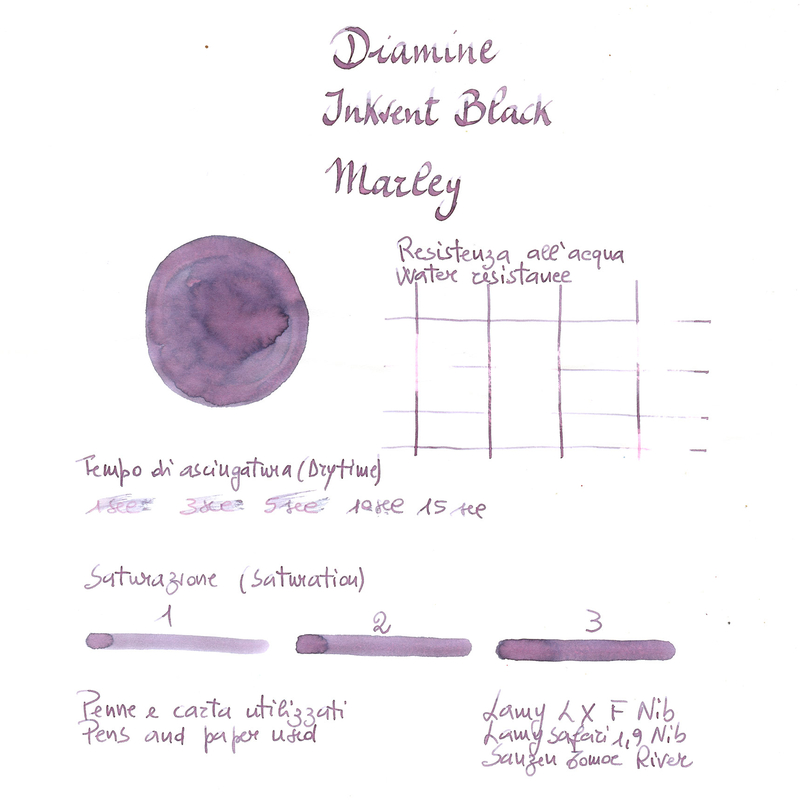 Diamine Diamine Inkvent Marley Ink Bottle 50 ml Black Edition