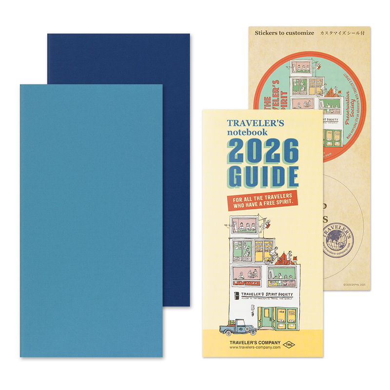 Traveler's Company Traveler's Notebook Agenda 2026 Settimanale con Memo Regular Size