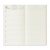 Traveler's Company Traveler's Notebook Refill 2026 Weekly + Memo Diary Regular Size
