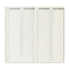 Traveler's Company Traveler's Notebook Refill 2026 Weekly Vertical Diary Regular Size