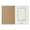 Traveler's Company Traveler's Notebook Refill 2026 Weekly Diary Passport Size