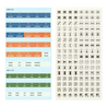 Traveler's Company Traveler's Notebook Set Adesivi per Agende 2026