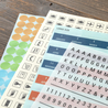 Traveler's Company Traveler's Notebook Customize Sticker Set for 2026 Diary