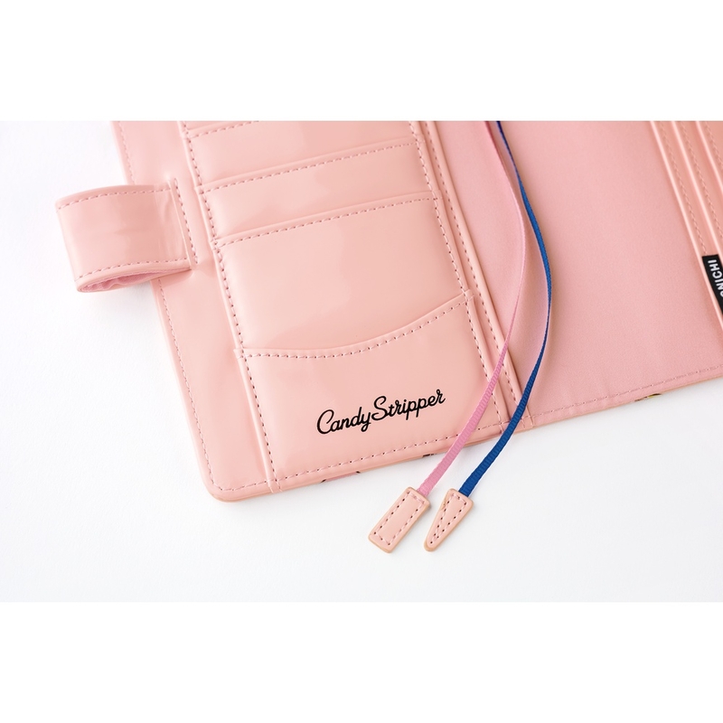 Hobonichi Hobonichi Candy Stripper: Random Dog & Cat (Pink) A6 [Cover Only]