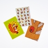 Hobonichi Hobonichi 100%ORANGE: Squirrel Squadron Folder Set 3 Cartelle per Original A6