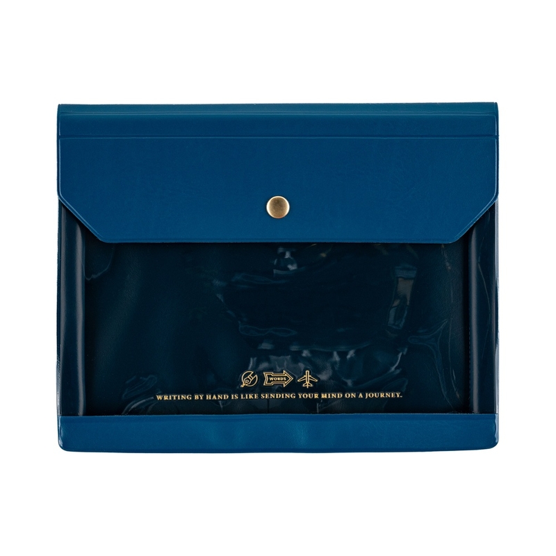 Hobonichi Hobonichi Alettone Document Case for A6 Size Navy