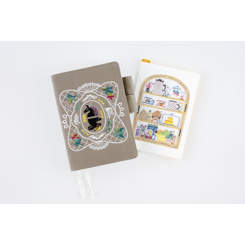 Hobonichi Hobonichi Pencil Board for Original A6 iyo okumi: Happy Tea Time - Teapot Shelf