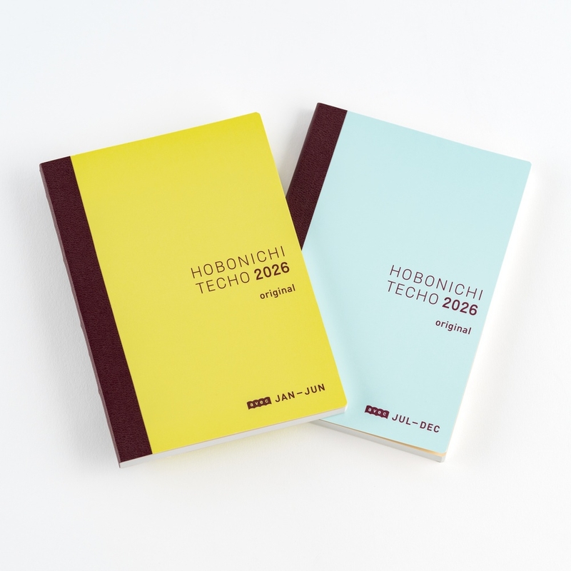 Hobonichi Hobonichi Techo Original Avec Books 2026 Agenda A6 Giornaliera