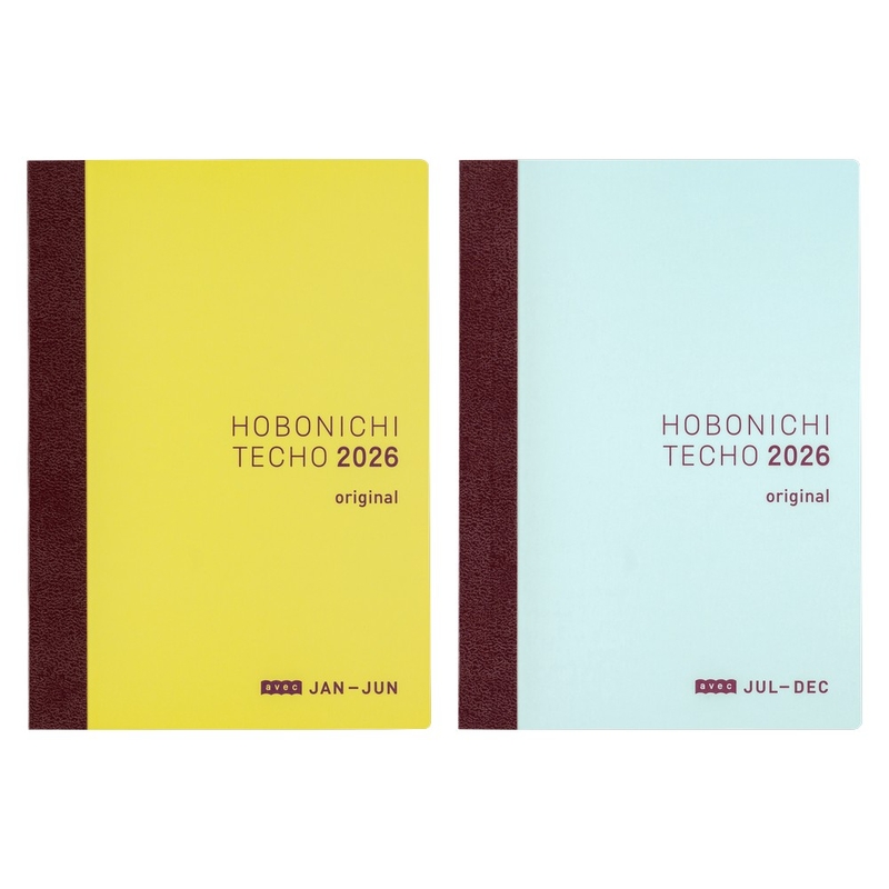 Hobonichi Hobonichi Techo Original Avec Books A6 2026
