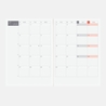Hobonichi Hobonichi Techo Cousin Book 2026 Agenda A5 Giornaliera