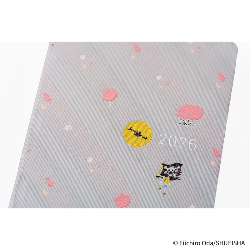 Hobonichi Hobonichi Hon A6 ONE PIECE magazine: Hiriluk’s Cherry Blossoms Agenda 2026 Giornaliera