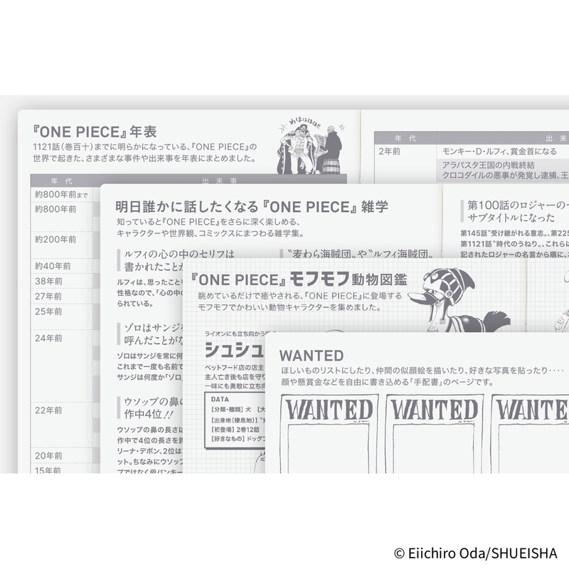Hobonichi Hobonichi Hon A6 ONE PIECE magazine: Hiriluk’s Cherry Blossoms Agenda 2026 Giornaliera