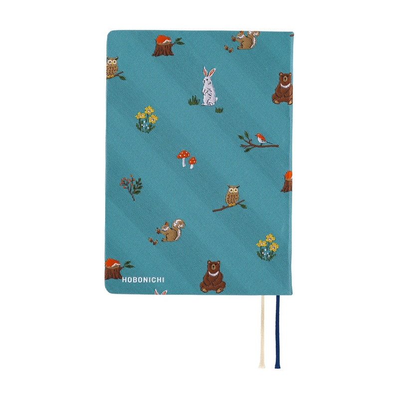 Hobonichi Hobonichi Hon A6 Bow & Tie: In the Forest Agenda 2026 Giornaliera