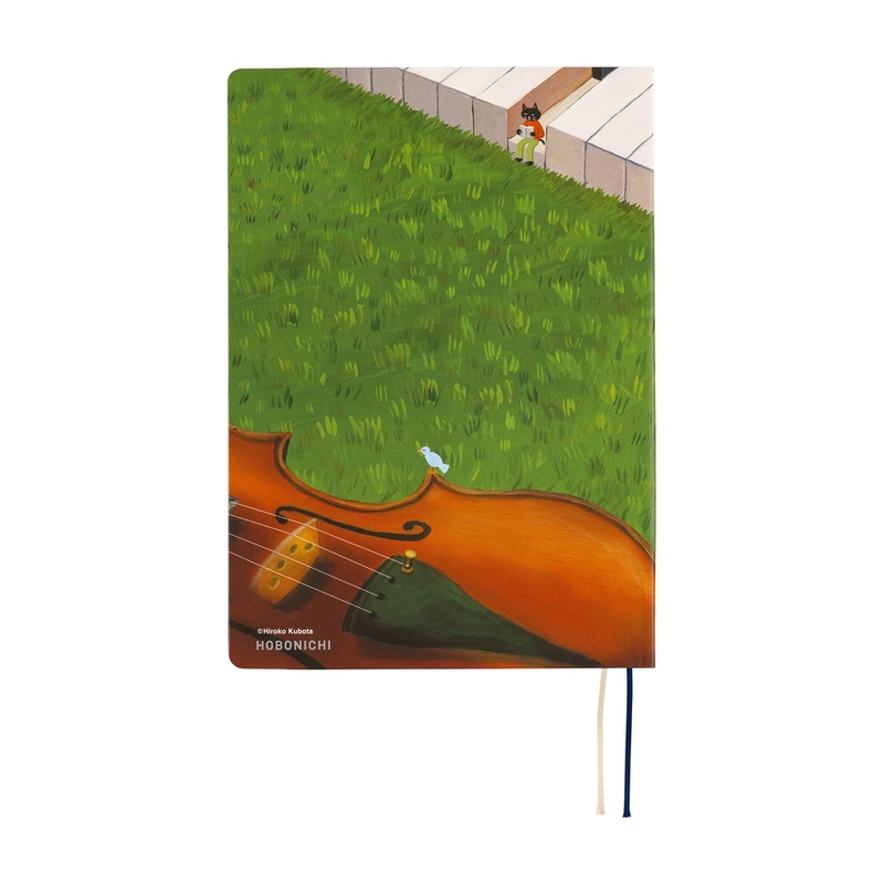 Hobonichi Hobonichi Hon A5 Hiroko Kubota: Waiting on the Chord Agenda 2026 Giornaliera