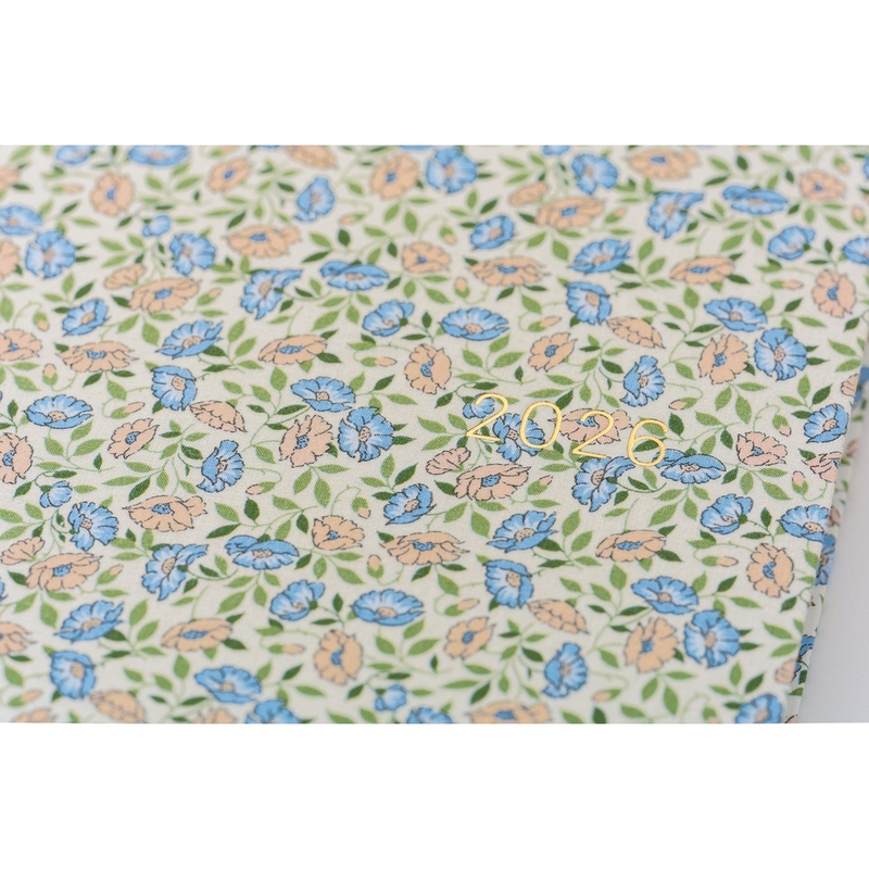 Hobonichi Hobonichi Hon A5 Liberty Fabrics: Sasha Kiora Agenda 2026 Giornaliera