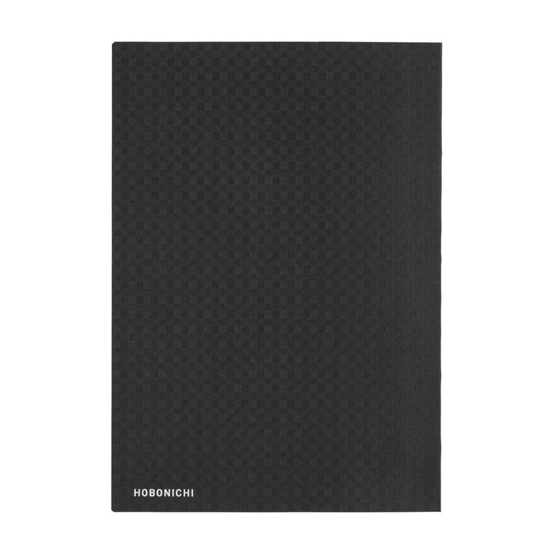 Hobonichi Hobonichi Hon A5 Paper Series: Black Gingham Agenda 2026 Giornaliera