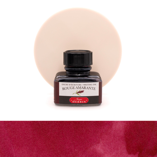Herbin Rouge Amarante Ink Bottle 30 ml
