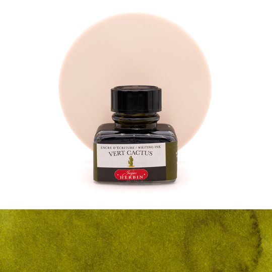 Herbin Vert Cactus Ink Bottle 30 ml