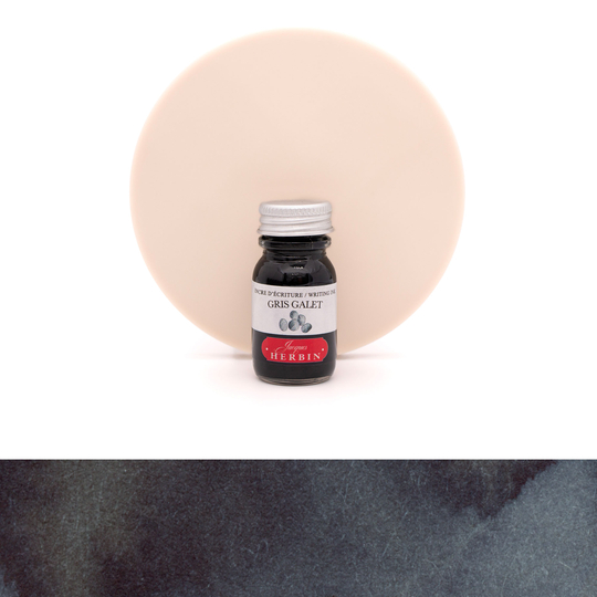 Herbin Gris Galet Ink Bottle 10 ml