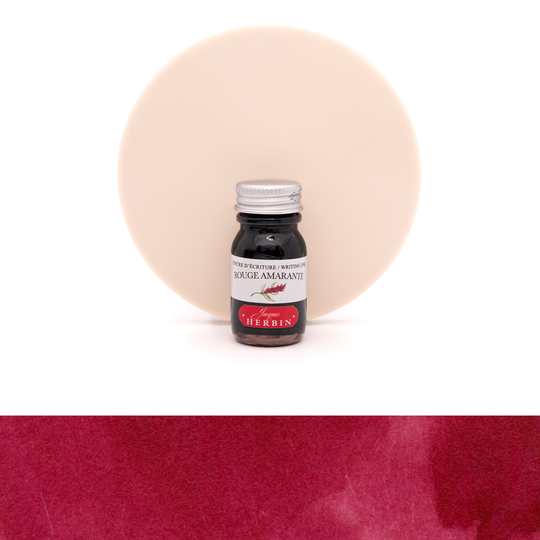 Herbin Rouge Amarante Ink Bottle 10 ml