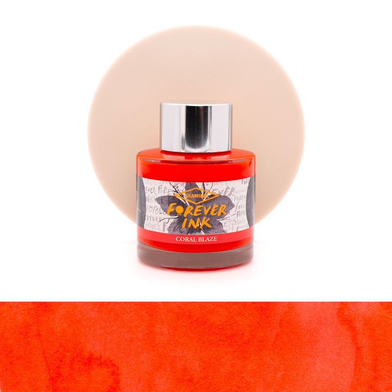 Diamine Diamine Forever Ink Coral Blaze Inchiostro 50 ml