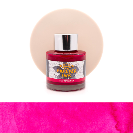 Diamine Forever Ink Hot Magenta Ink Bottle 50 ml