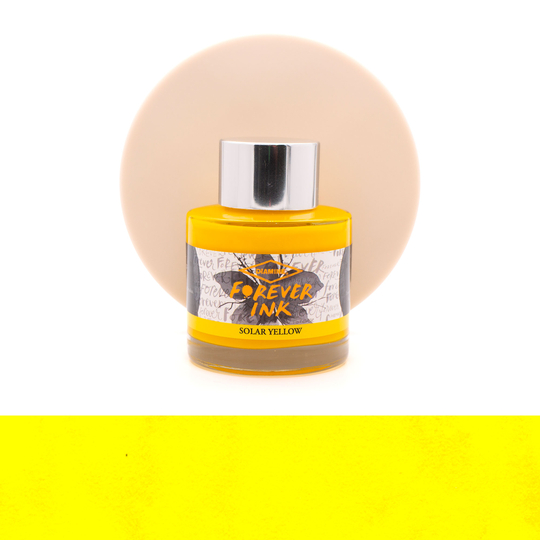 Diamine Forever Ink Solar Yellow Ink Bottle 50 ml