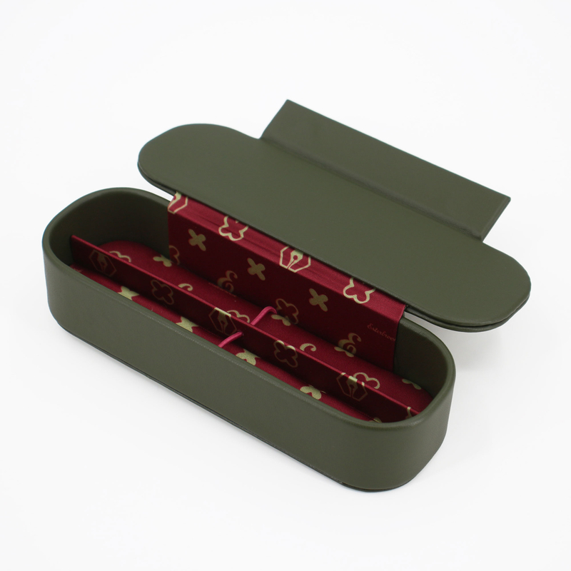 Esterbrook Esterbrook Double Pen Nook Portapenne 2 Posti Moss Green