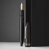 Leonardo Officina Italiana Leonardo Furore Penna Stilografica Notte di Furore & Oro 14k