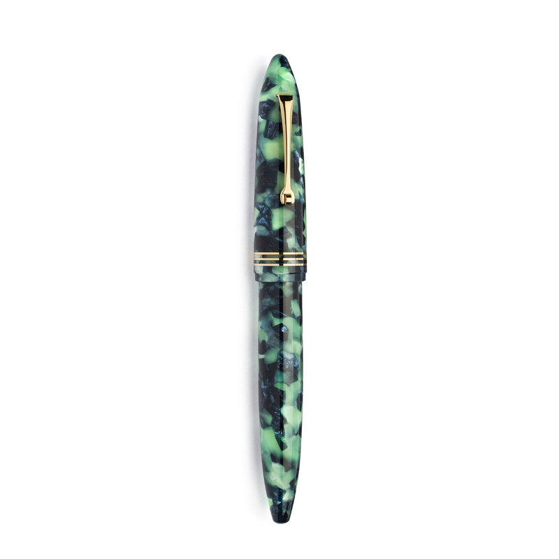 Leonardo Officina Italiana Leonardo Furore Penna Stilografica Fiordo di Furore & Oro 14k