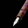 Leonardo Officina Italiana Leonardo Furore Penna Stilografica Lampone Selvatico & Rodio 14k