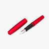Gravitas Gravitas Pocket Aluminium Penna Stilografica Rossa