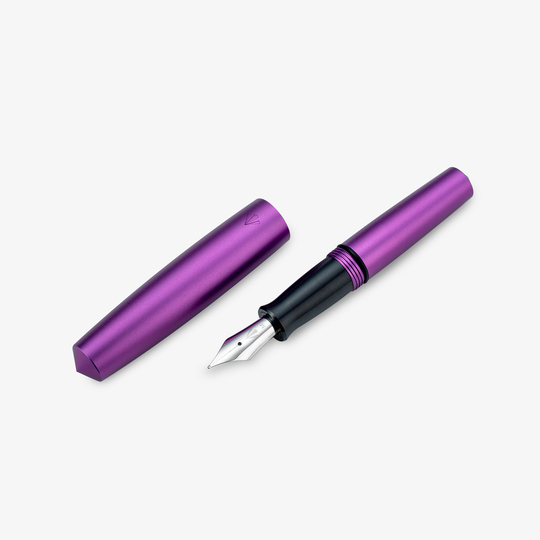 Gravitas Pocket Aluminium Fountain Pen Purple