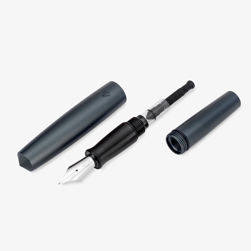 Gravitas Gravitas Pocket Aluminium Penna Stilografica Olive Grey