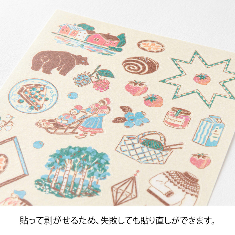 Midori Midori Stickers Finnish Motifs