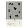Midori Midori Book Style Diary 2026 Agenda Settimanale B6 Gatti Grigia