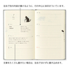 Midori Midori Book Style Diary 2026 B6 Cat Grey