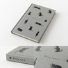 Midori Midori Book Style Diary 2026 B6 Cat Grey