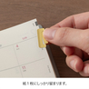 Midori Midori Chiratto Index Clip Brass