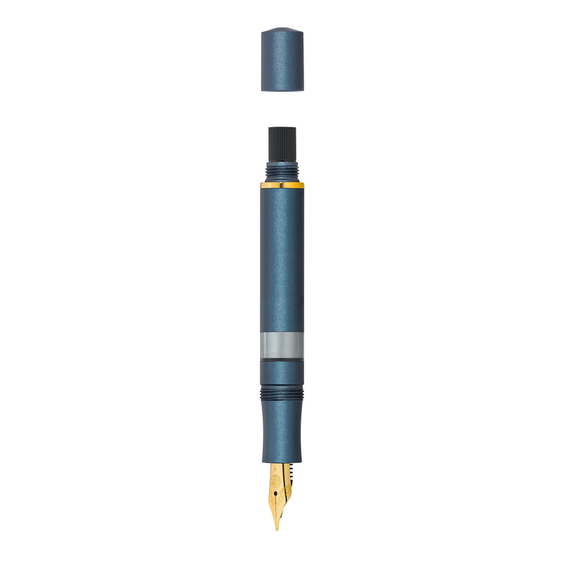 Kaweco Kaweco Sport Piston Filler Solo Fountain Pen Navy & Gold