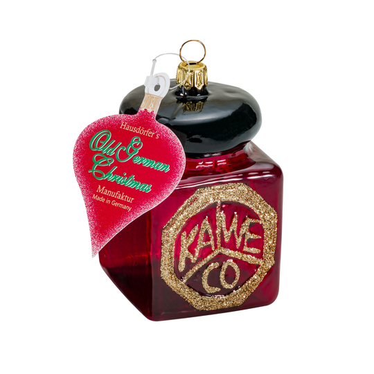 Kaweco Glass Ink Bottle for Christmas Tree Bordeaux