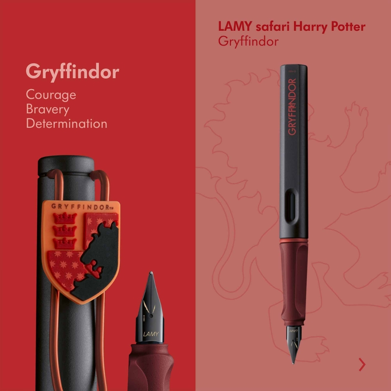 Lamy Lamy x Harry Potter Safari Fountain Pen Gryffindor Special Edition
