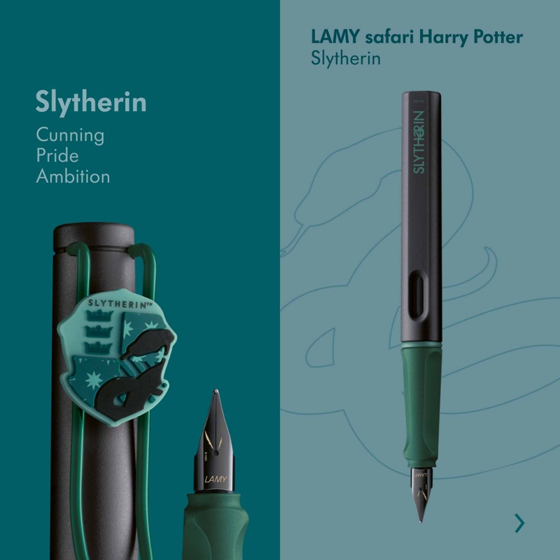 Lamy Lamy x Harry Potter Safari Penna Stilografica Slytherin Edizione Speciale
