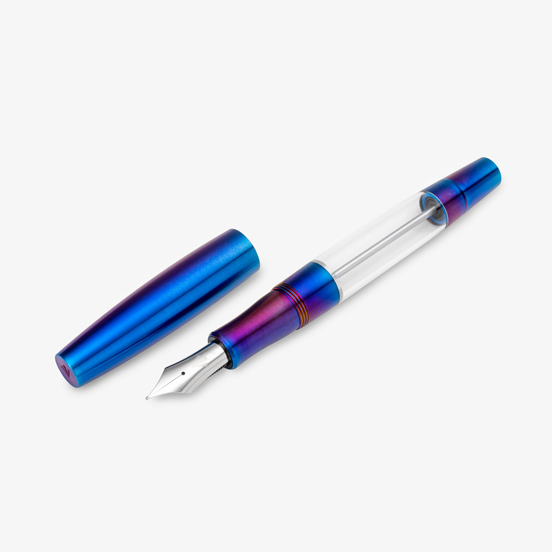 Gravitas Gravitas Monster Fountain Pen Grade 5 Titanium TiSiNx