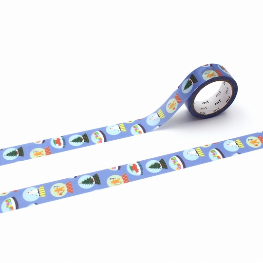 MT Natale 2025 Washi Tape Snow Globe