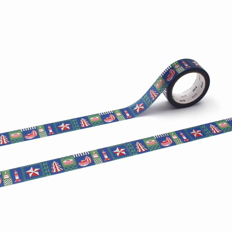 MT Masking Tape MT Natale 2025 Washi Tape Geometrie di Natale