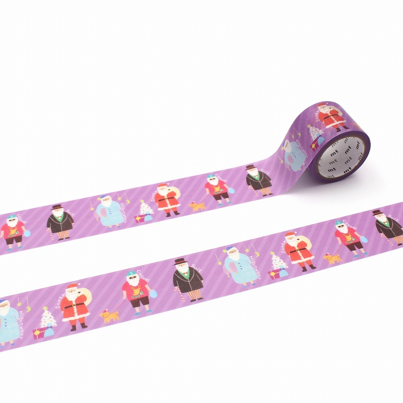 MT Masking Tape MT Christmas 2025 Washi Tape Dressed-up Santa