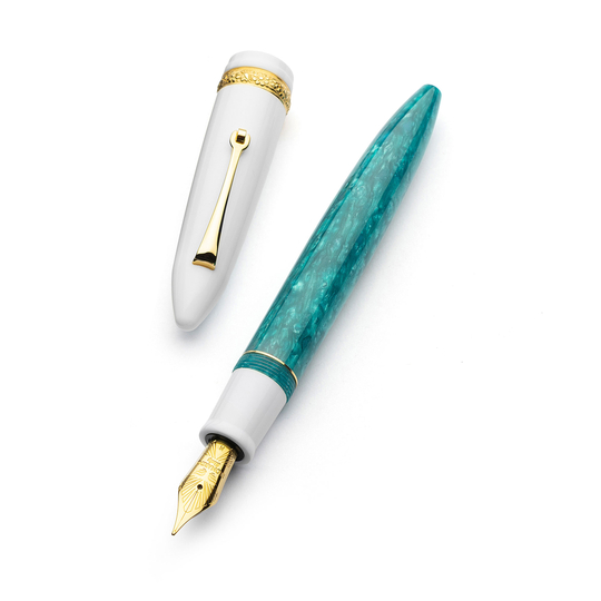 Leonardo x Dolcevita Furore Penna Stilografica Smeralda & Oro