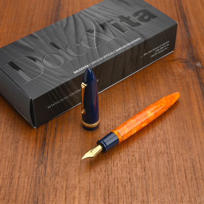 Dolcevita Leonardo x Dolcevita Furore Penna Stilografica Parthenope & Oro